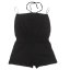 Miss Fiori Playsuit Ladies Black