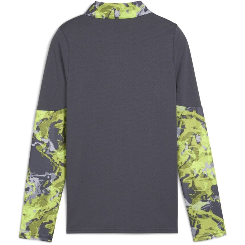 Puma Individualcup 1/4 Zip-Top Jr Drill Top Unisex Kids Galactic Gra