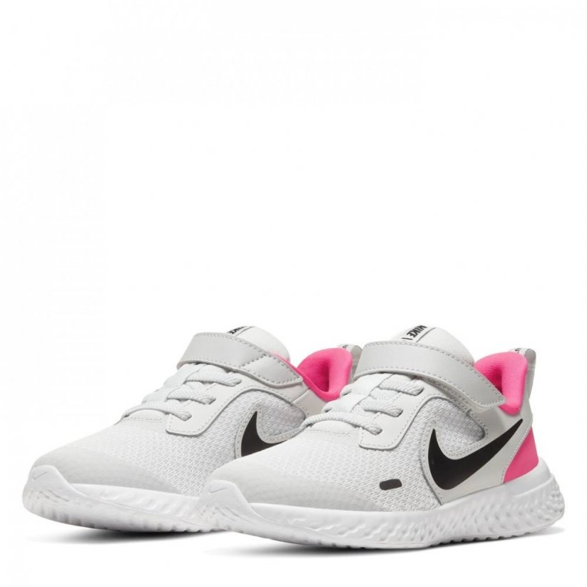 Nike Revolution Girls Trainers Grey