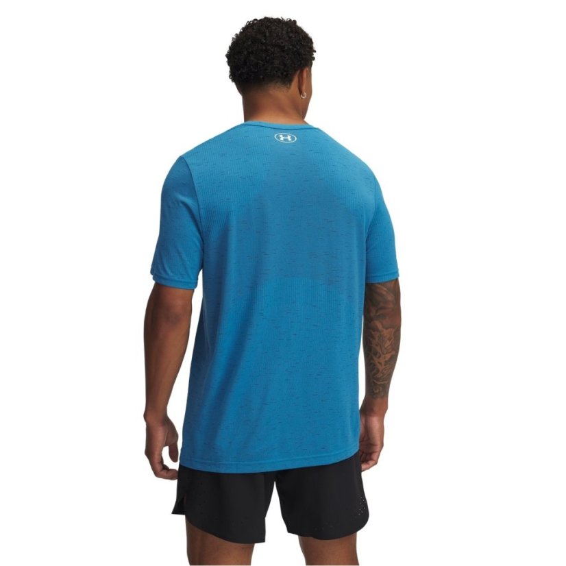 Under Armour UA Vanish Seamless Mens Short Sleeve Ether Blue