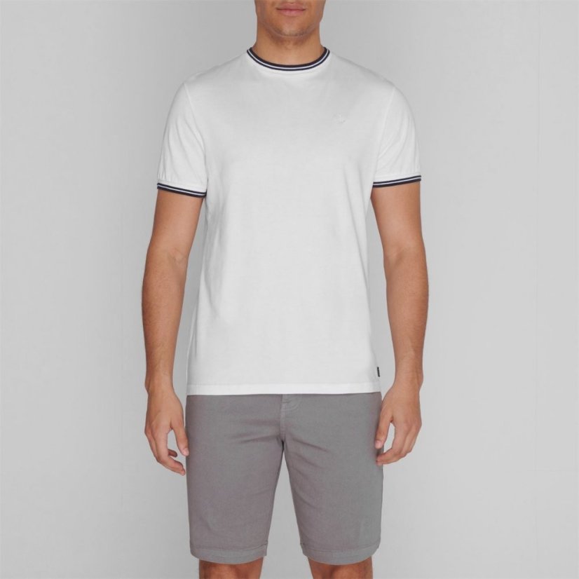 Firetrap Lazer T-Shirt Mens White
