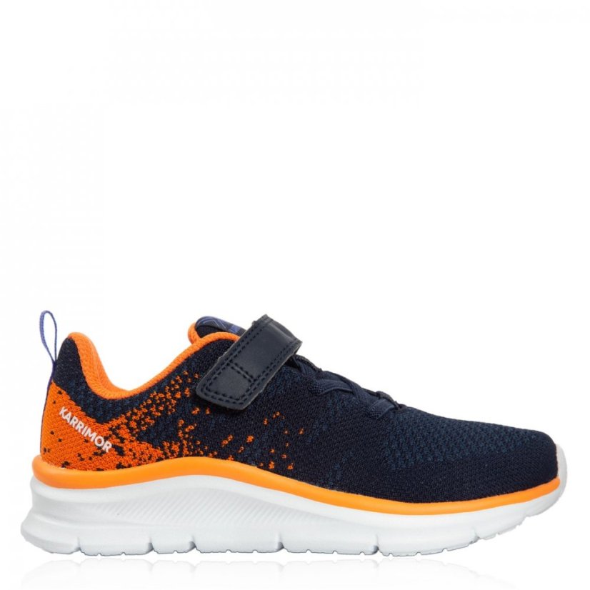 Karrimor Duma 6 Child Boys Running Shoes Navy/Orange