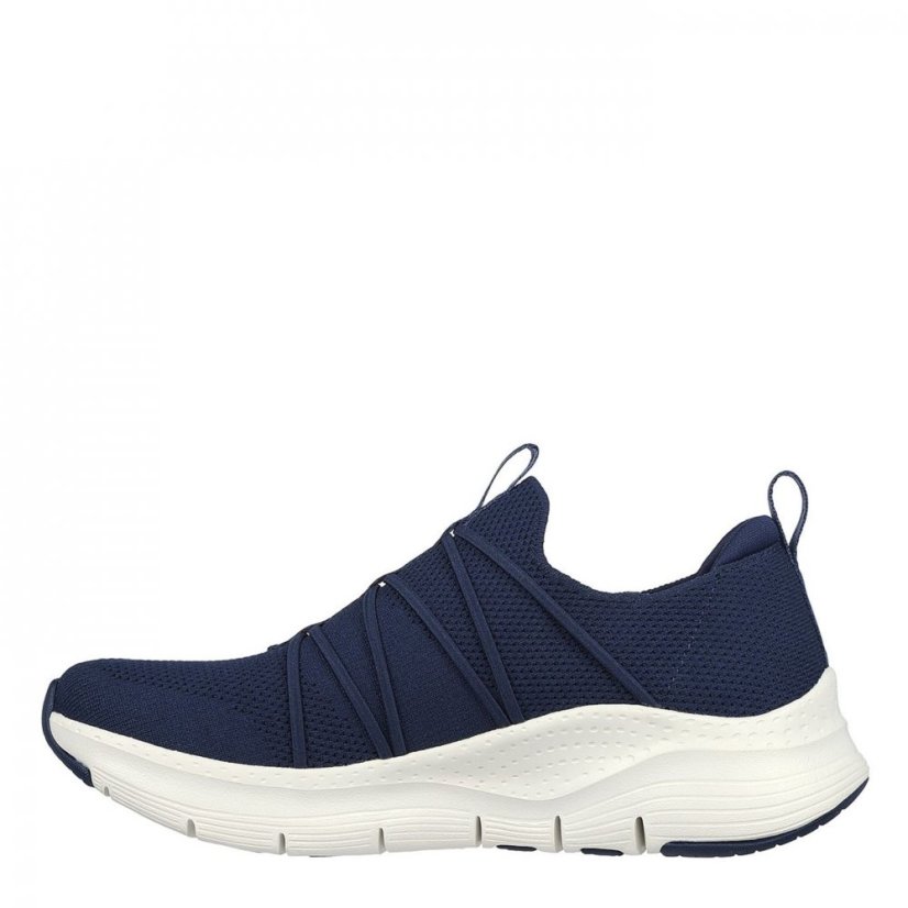 Skechers ArchFit Womens Trainers Navy/White