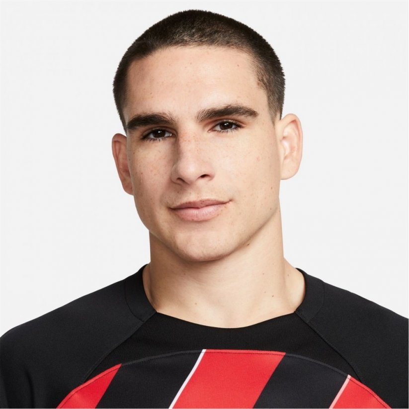 Nike Eintracht Frankfurt Home Shirt 2023 2024 Adults Black/Red