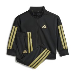 adidas 3-Stripe Essentials CLIMACOOL Track Suit Infants Black/Gold