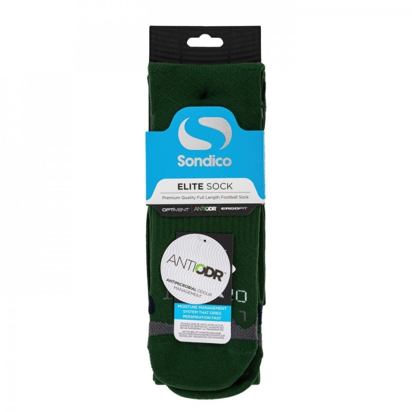 Sondico Elite Football Socks Forest Green