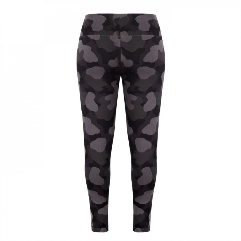 Miso All Over Print Leggings Womens Black Camo