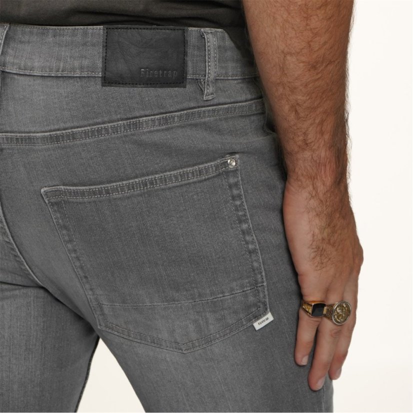 Firetrap Firetrap Skinny Jeans Mens Charcoal