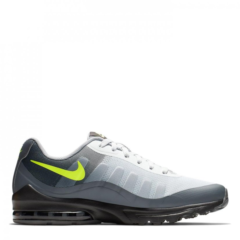 Nike Air Max Invigor Trainers Mens Black/Volt/Grey