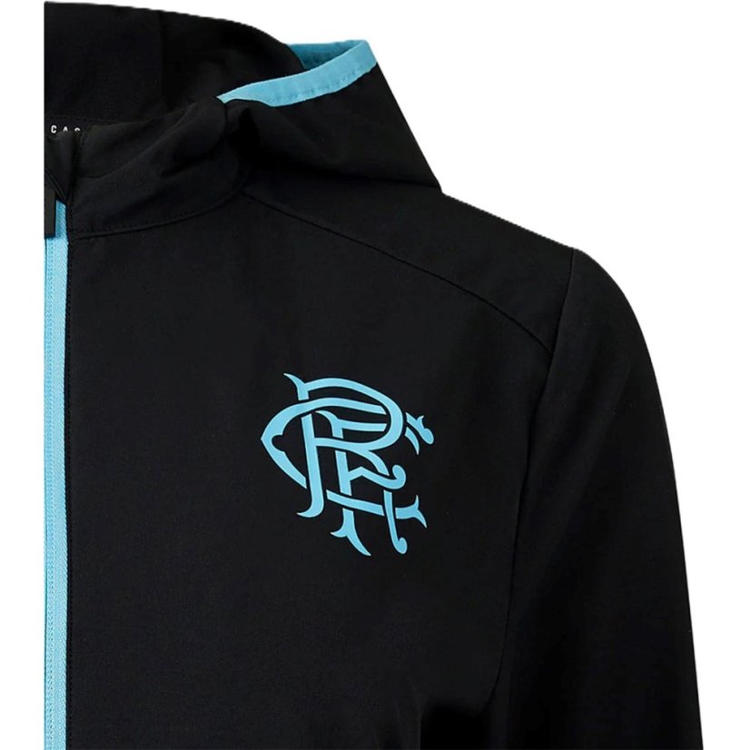 Castore Unisex Kids' Licensed Rain Anorak Jacket Brilliant White