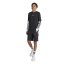 adidas Unisex Kids Jersey Jogger Shorts Black/White