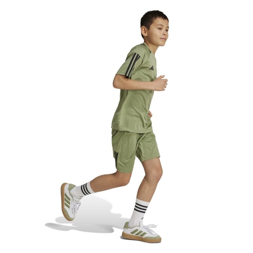 adidas Sereno Training Shorts Juniors Tent Green