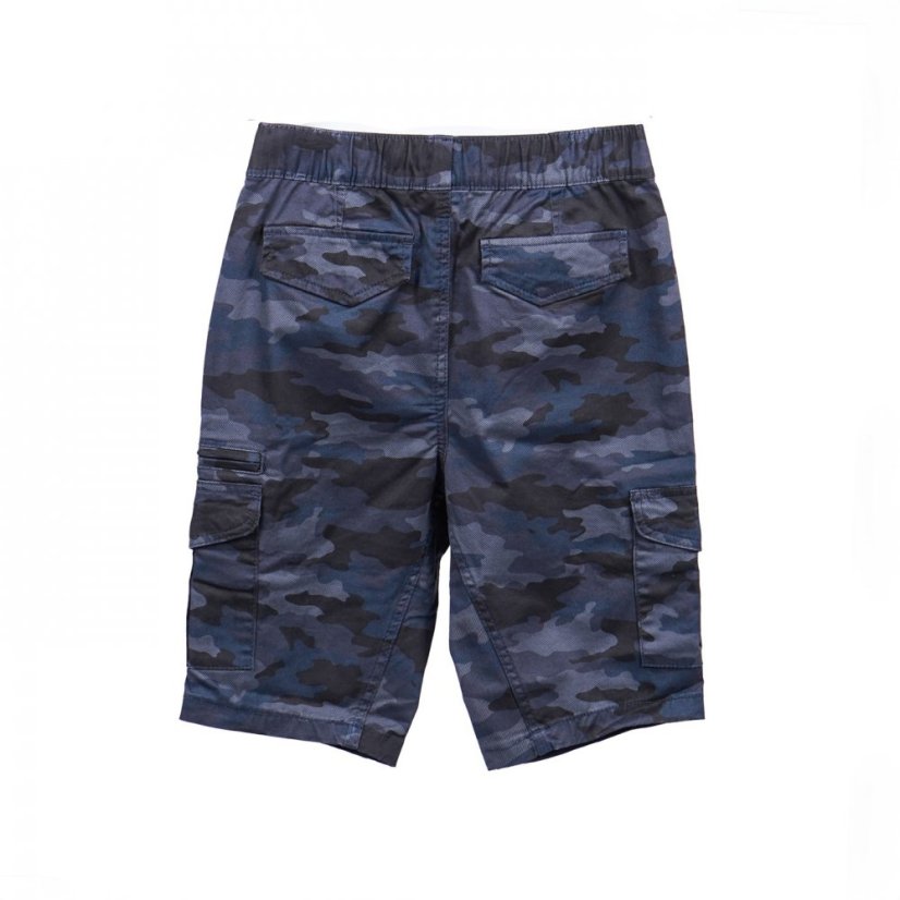 Firetrap Cargo Shorts Juniors Navy Camo