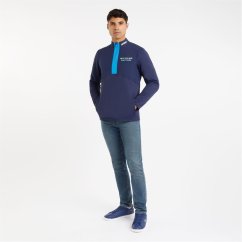 Umbro Williams Racing Half-Zip Fleece Peacoat/Blue