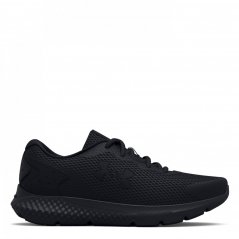 Under Armour Charged Rogue Running Shoes Junior Boys Triple Black