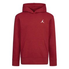 Air Jordan Air Fleece Hoodie Junior Boys Gym Red