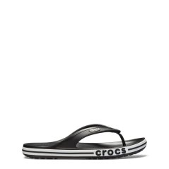 Crocs Bayaband Flip Flop Mens Black/White