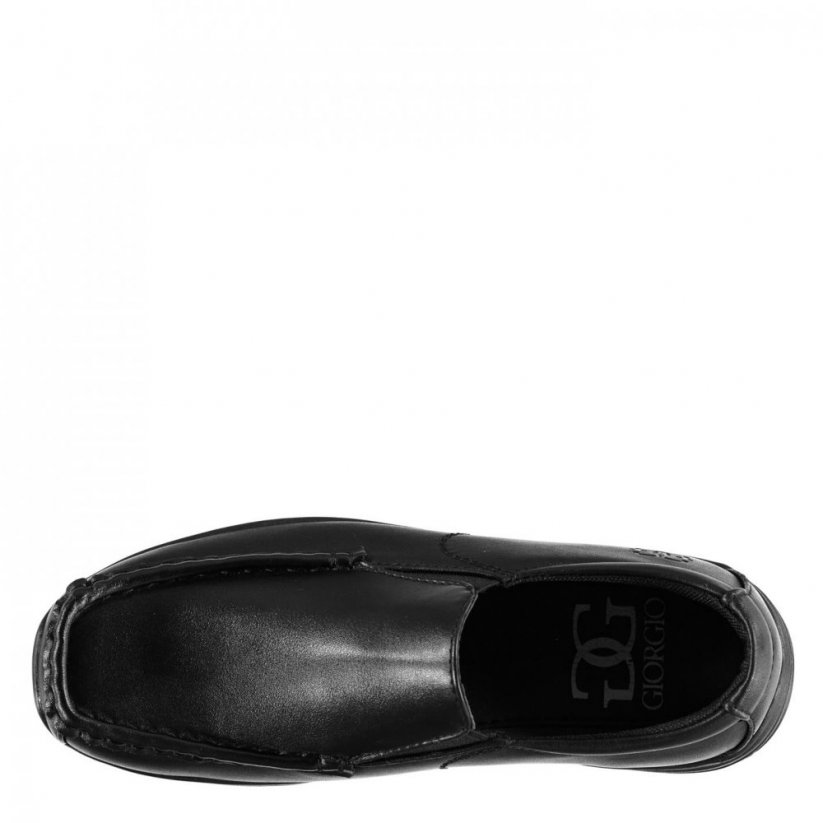 Giorgio Bexley Slip Childs Shoes Black
