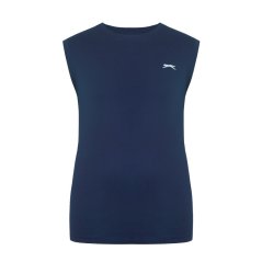 Slazenger Mens Vest Navy