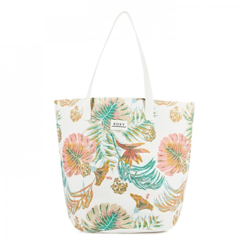 Roxy Beach Bag Womens White/Print