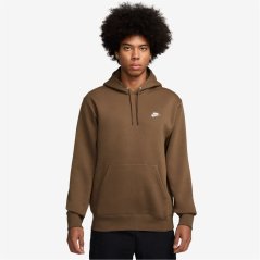 Nike Sportswear Club Fleece Pullover pánska mikina Mosswood Brown