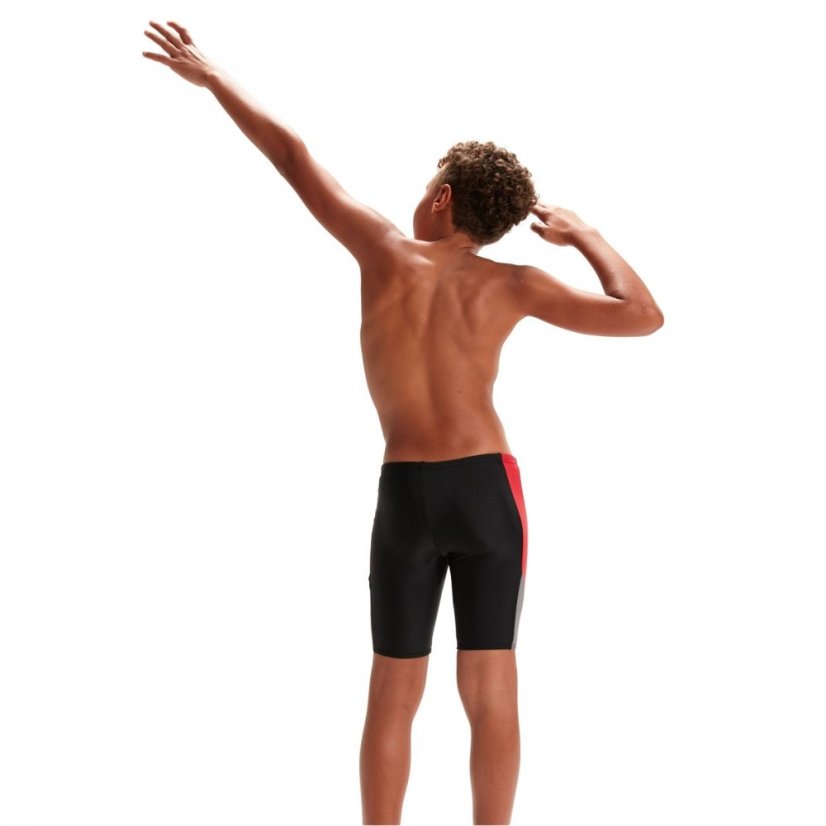 Speedo Dive Splice Jammer Aquashorts Infants Black/Red