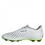adidas Predator Accuracy.4 Firm Ground Football Boots Wht/Blk/Lemon