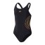 Speedo Kids' One Piece Swimsuit Black/Orange