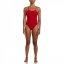 Nike Lace Up Swimsuit Womens University Red