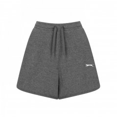 Slazenger Interlock Shorts Ladies Charcoal
