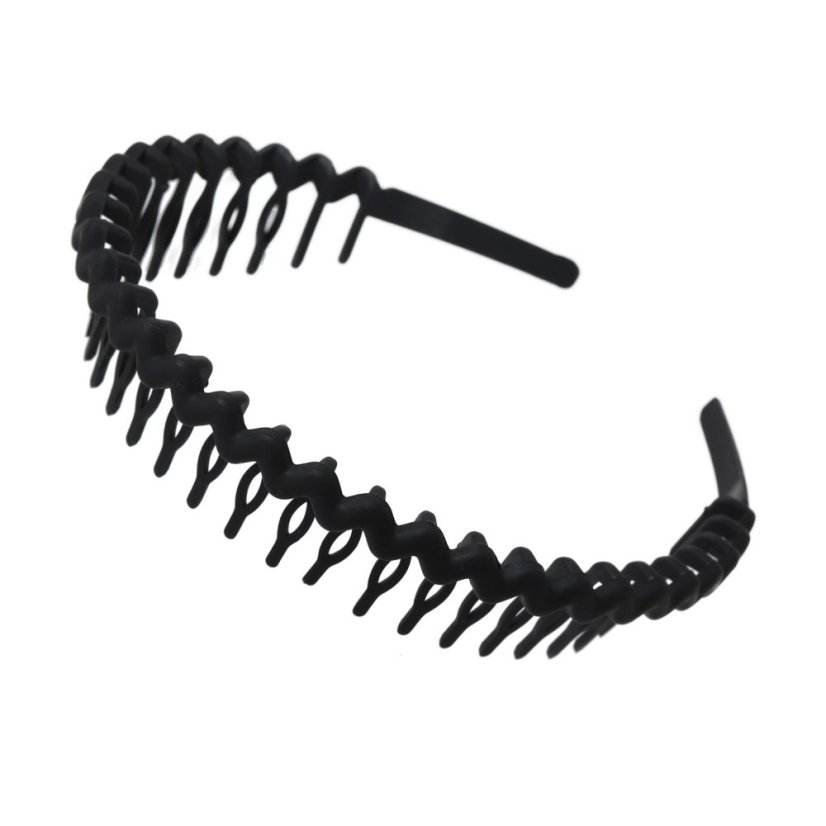 Miso ZigZag Headband Black