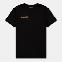 Hummel Go Ctn L T Ss Jn99 Black/Orange