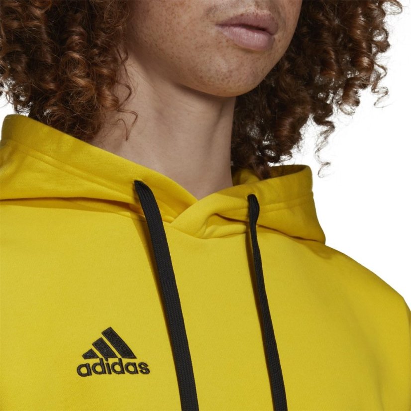 adidas Entrada 22 Sweat pánska mikina Yellow/Black