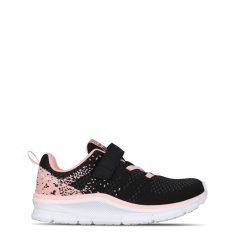 Karrimor Duma 6 Running Shoes Childs Girls Black/Pink