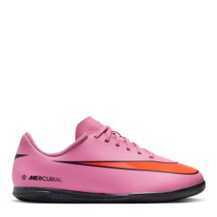 Nike Mercurial Vapor 16 Club Juniors Indoor Football Boots Pink/Black