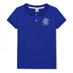 Castore Unisex Kids' Licenced Polo Shirt Blue