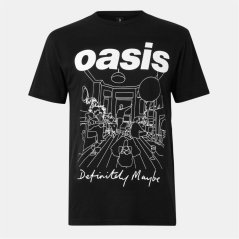 Official BandT Oasis Tee Sn53 Blk Illustratin