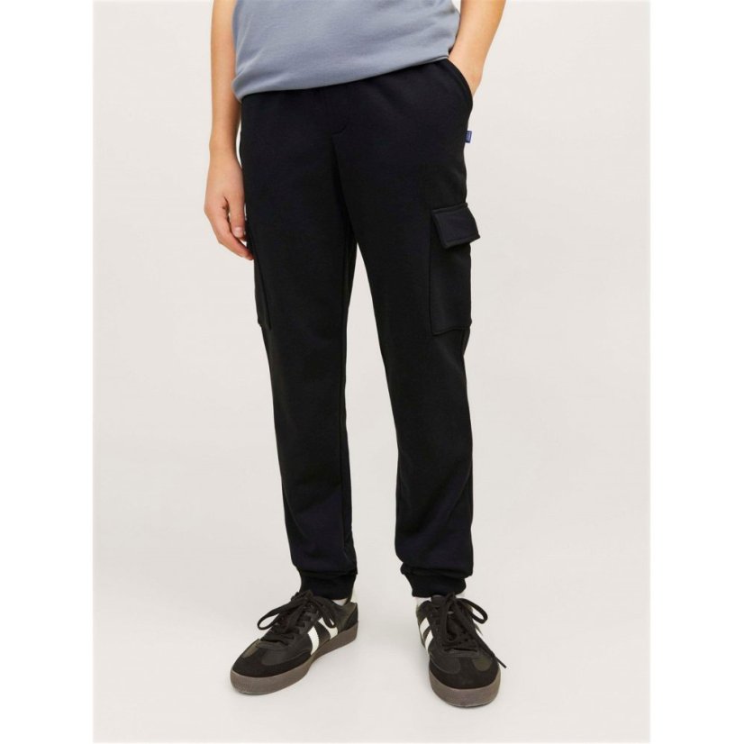 Jack and Jones Kids' Gordon Cargo Trousers Black