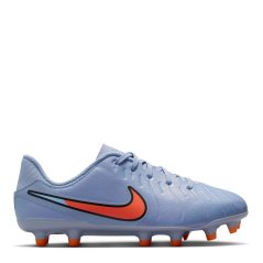 Nike Tiempo Legend 10 Academy Juniors Firm Ground Football Boots Blue/Black