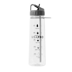USA Pro Pro Premium Hydration Water Bottle Clear 1