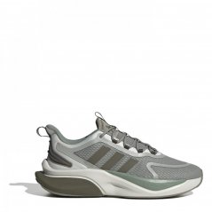 adidas Alphabounce Mens Trainers Silver Pebble