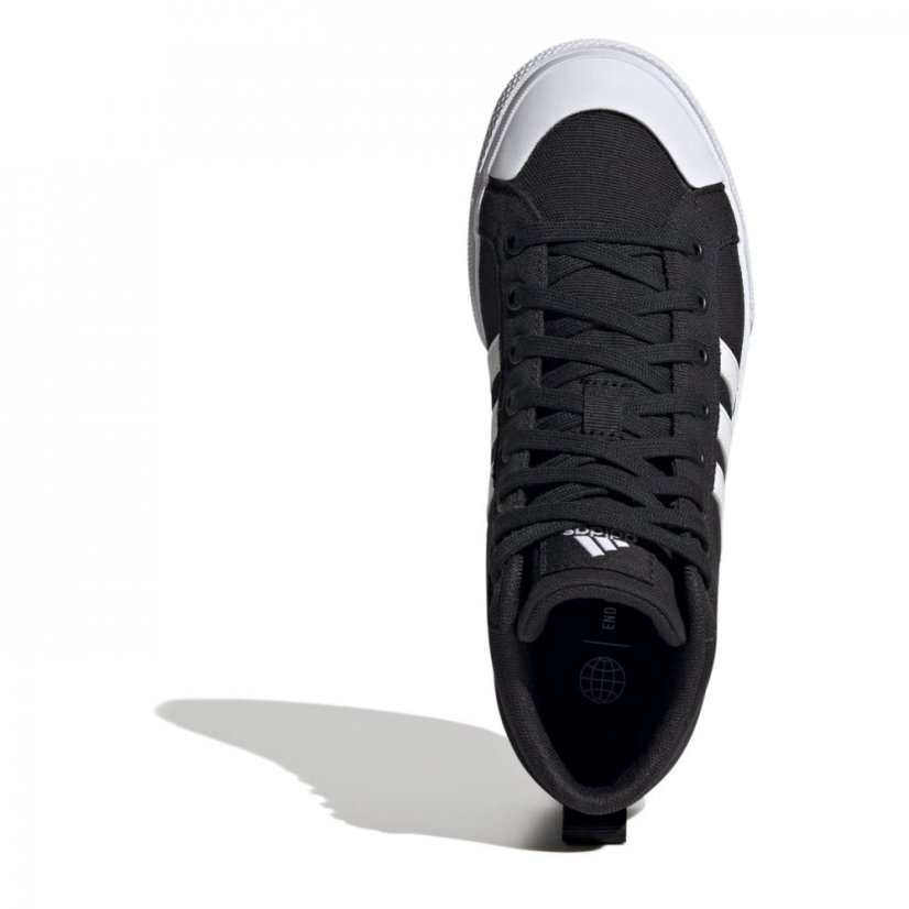 adidas Bravada 2.0 Platform Mid Shoes Womens Core Black/Ftw - Veľkosť: 7 (40.7)