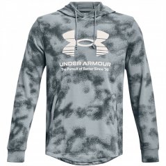 Under Armour Armour Rival Novelty Hoodie Mens Blue