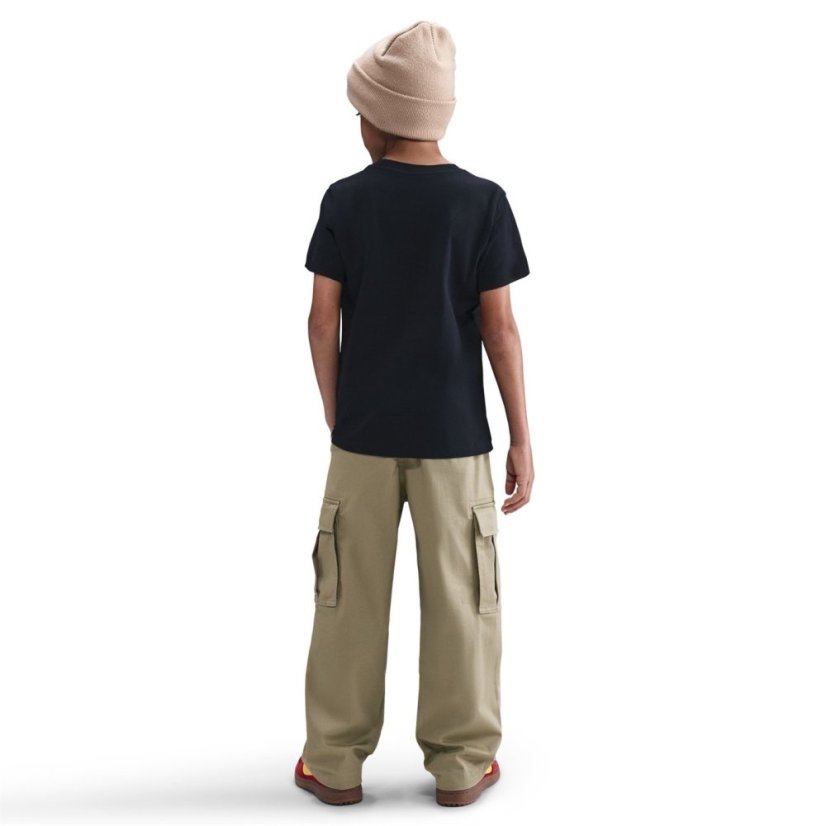 Nike PSG Crest T-Shirt Juniors Black