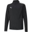 Puma Unisex Kids Teamliga 1/4 Zip Fleece Black