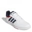 adidas Hoops 3.0 Trainers Mens White/Blue/Red