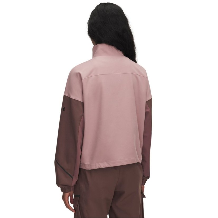 Under Armour Women's Unstoppable Moisture-Managing Performance Training Jacket Tourmaline Pink