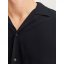 Jack and Jones Solid Resort Short Sleeve Shirt Black