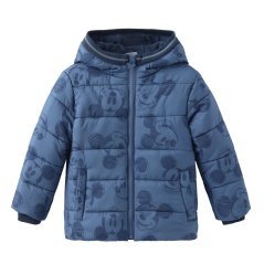 Character Kids' Hooded Long Sleeve Short Puffer Jacket Mickey