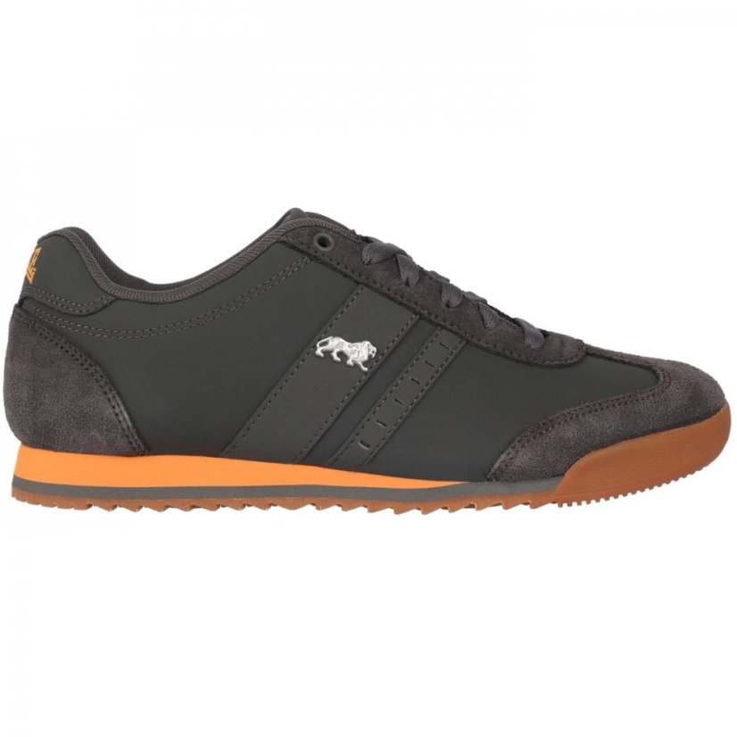 Lonsdale Lambo Trainers Mens Grey